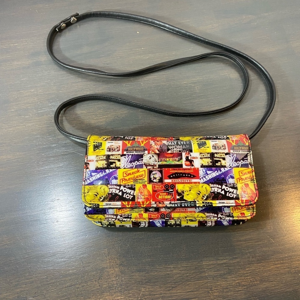 Relic Hollywood Movie Poster Print Shoulder Bag / Clutch – Retro Cinema